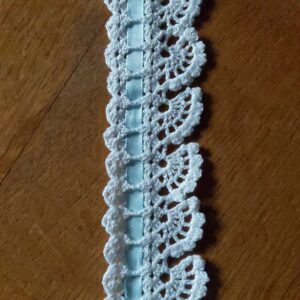 Signet dentelle : réalisation au crochet n°0.75